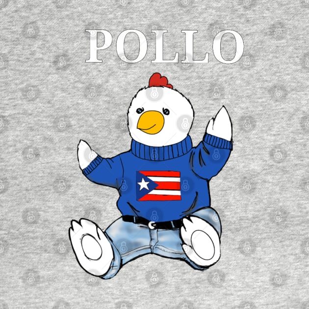 Pollo de Puerto Rico by Duendo Design